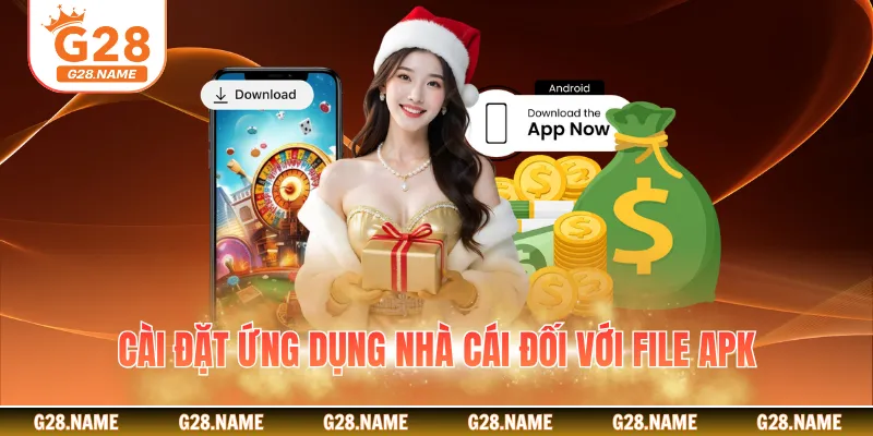 Cài đặt ứng dụng nhà cái đối với file APK