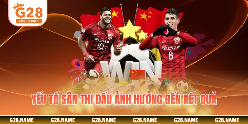 Yếu tố sân thi đấu ảnh hưởng đến kết quả